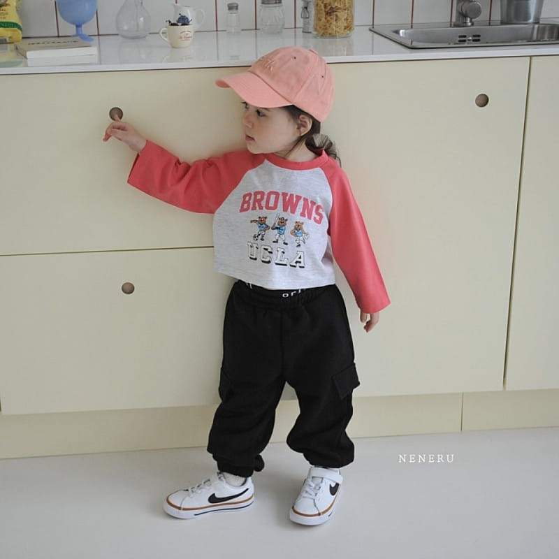 Neneru - Korean Children Fashion - #minifashionista - Brownie Crop Tee - 4