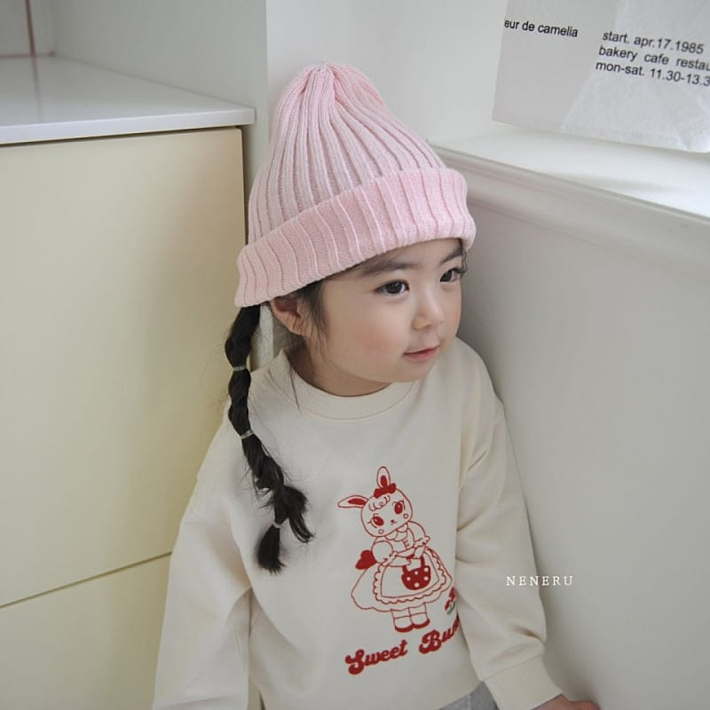Neneru - Korean Children Fashion - #stylishchildhood - Bunny Embroidery Tee - 6