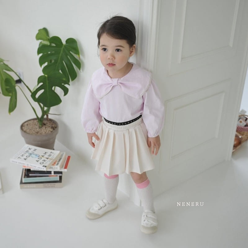 Neneru - Korean Children Fashion - #toddlerclothing - Morning Wrinkle Skirt - 4