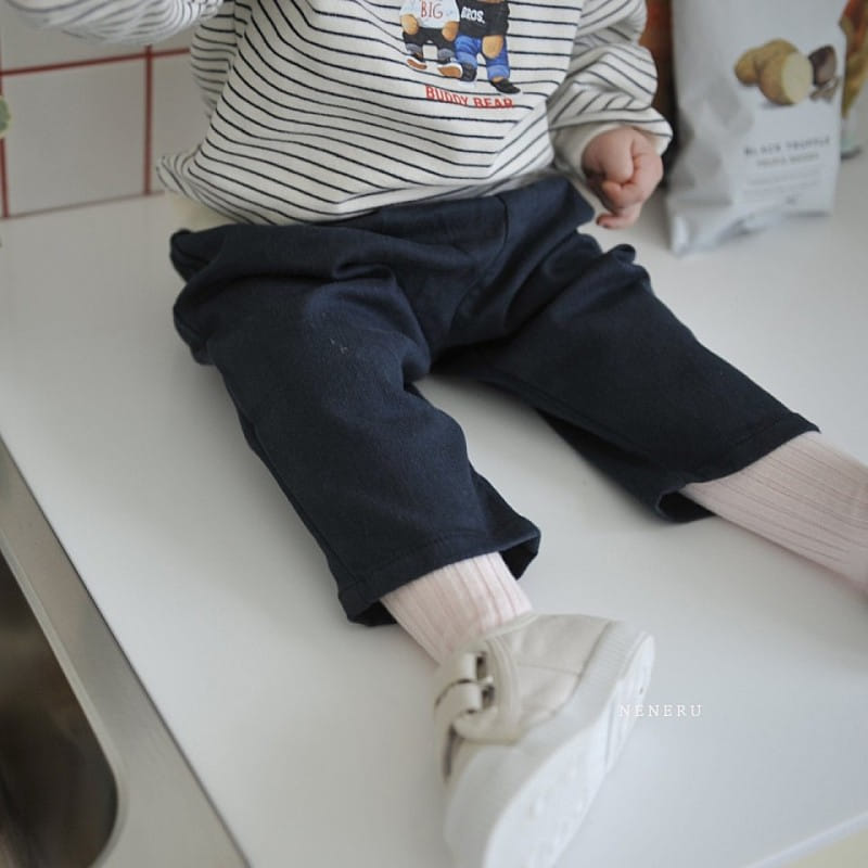 Neneru - Korean Children Fashion - #stylishchildhood - Bebe Basic Pants - 7