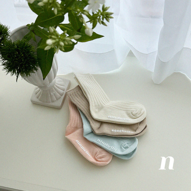 Ninibello - Korean Baby Fashion - #babyoninstagram - Soft Socks Set - 4