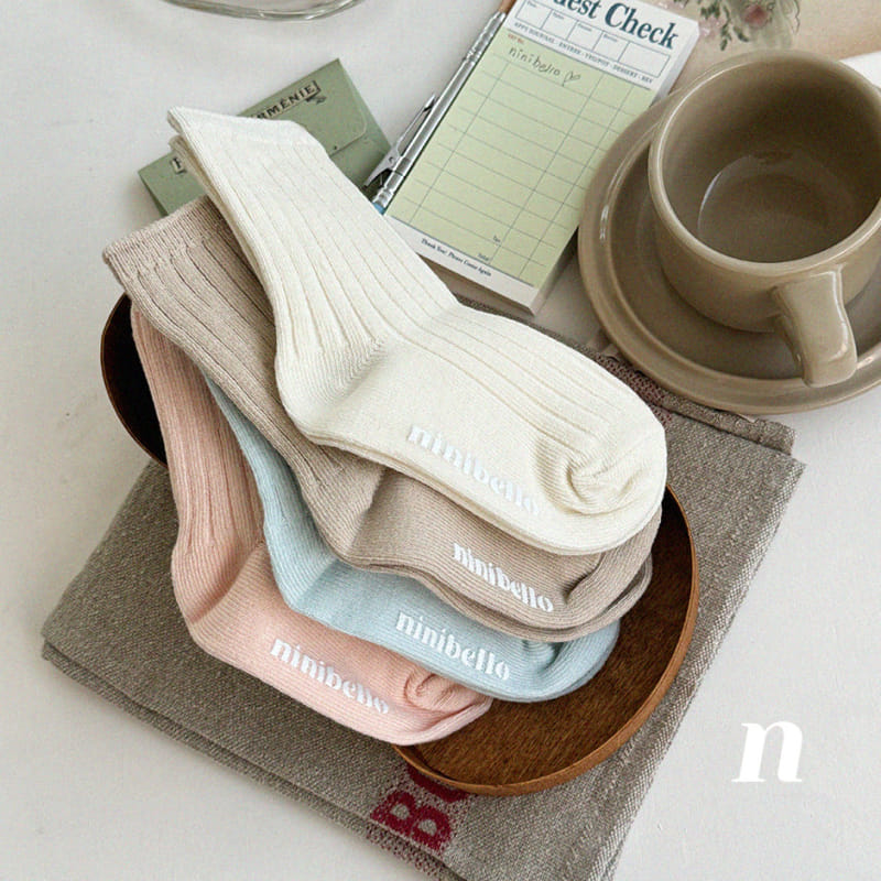 Ninibello - Korean Baby Fashion - #babyoutfit - Soft Socks Set - 5