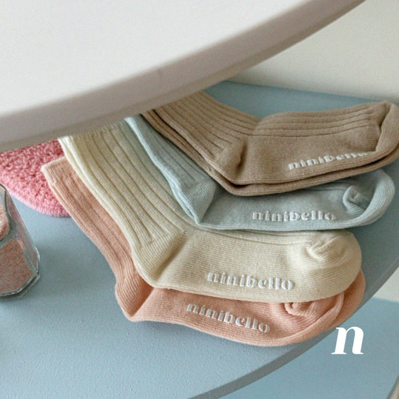 Ninibello - Korean Baby Fashion - #onlinebabyboutique - Soft Socks Set - 8