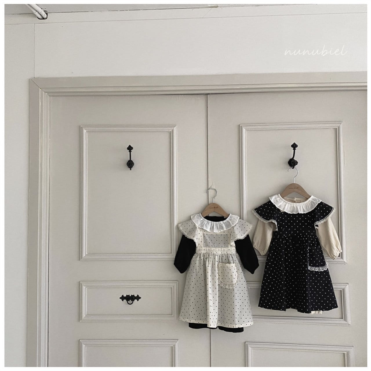 Nunubiel - Korean Baby Fashion - #smilingbaby - Dot Apron - 4