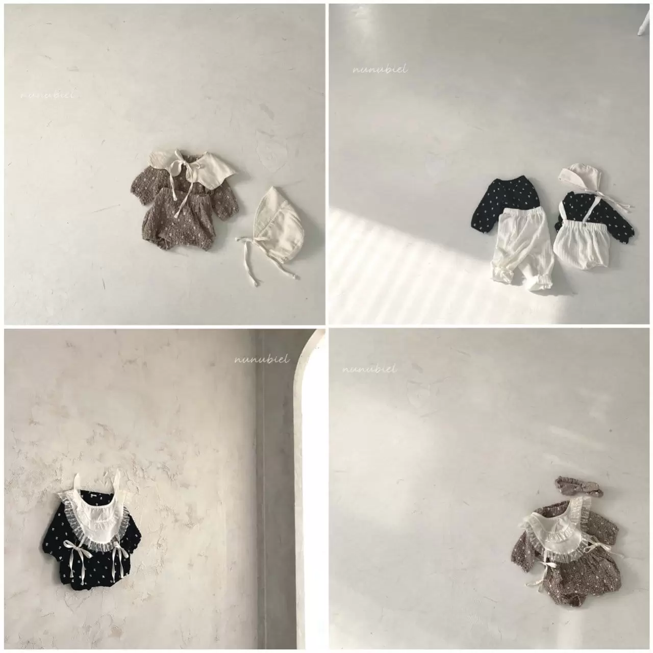 Nunubiel - Korean Baby Fashion - #babyboutique - Bebe Dot Blouse Bloomers Set - 2