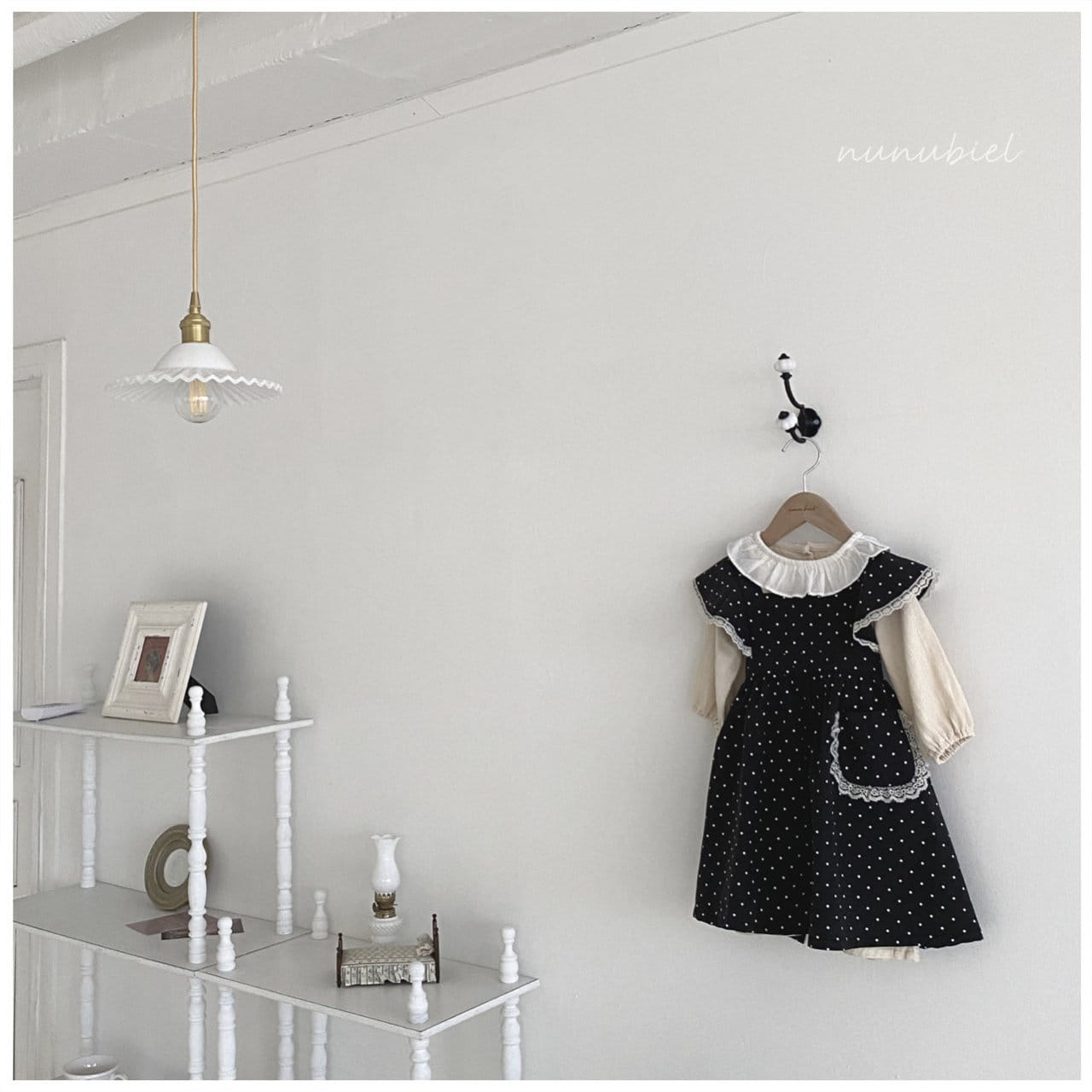 Nunubiel - Korean Baby Fashion - #babyboutiqueclothing - Dot Apron - 5