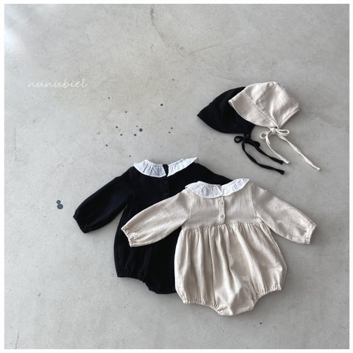 Nunubiel - Korean Baby Fashion - #babyclothing - Bebe Spao Romper Bonnet - 5