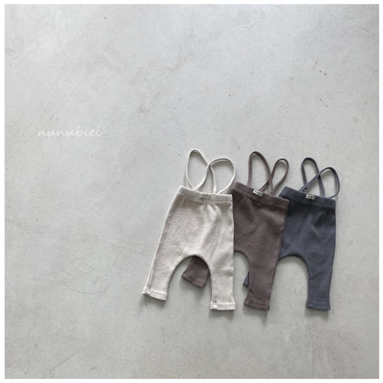 Nunubiel - Korean Baby Fashion - #babyfashion - Bebe Bear Bell Leggings 