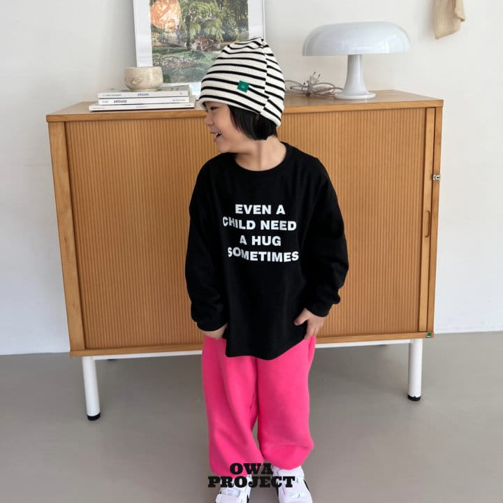 O Wa - Korean Children Fashion - #kidsshorts - Hug Tee - 8