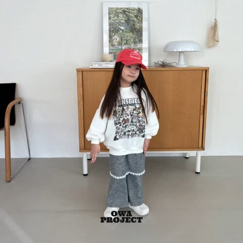 O Wa - Korean Children Fashion - #stylishchildhood - Basic Wide Pants - 6