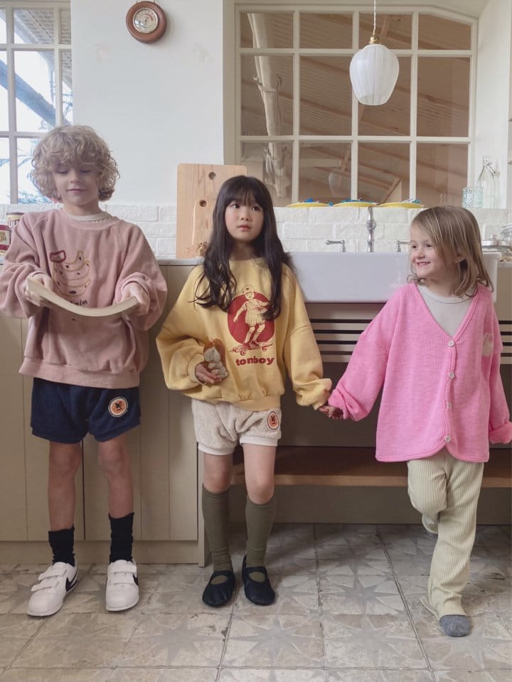 Ojodepapa - Korean Children Fashion - #kidsshorts - Board Girl Tee - 6