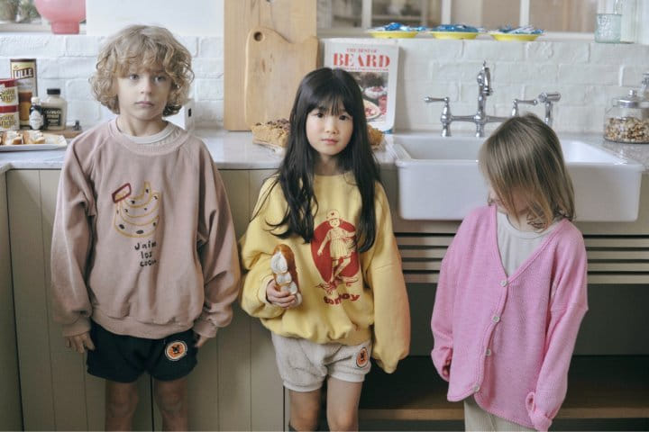 Ojodepapa - Korean Children Fashion - #stylishchildhood - Wappen Terry Pants - 6