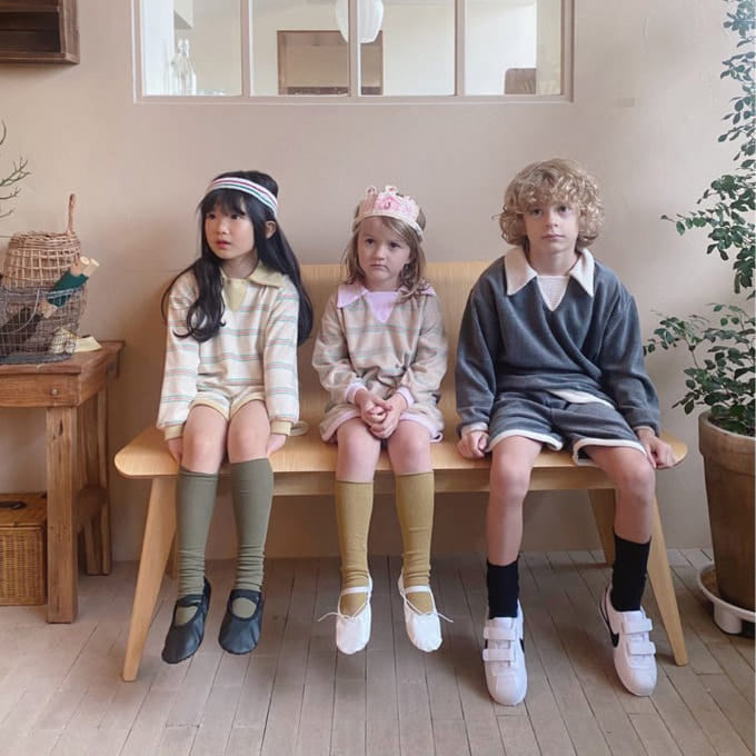 Ojodepapa - Korean Children Fashion - #toddlerclothing - Tess Top Bottom Set