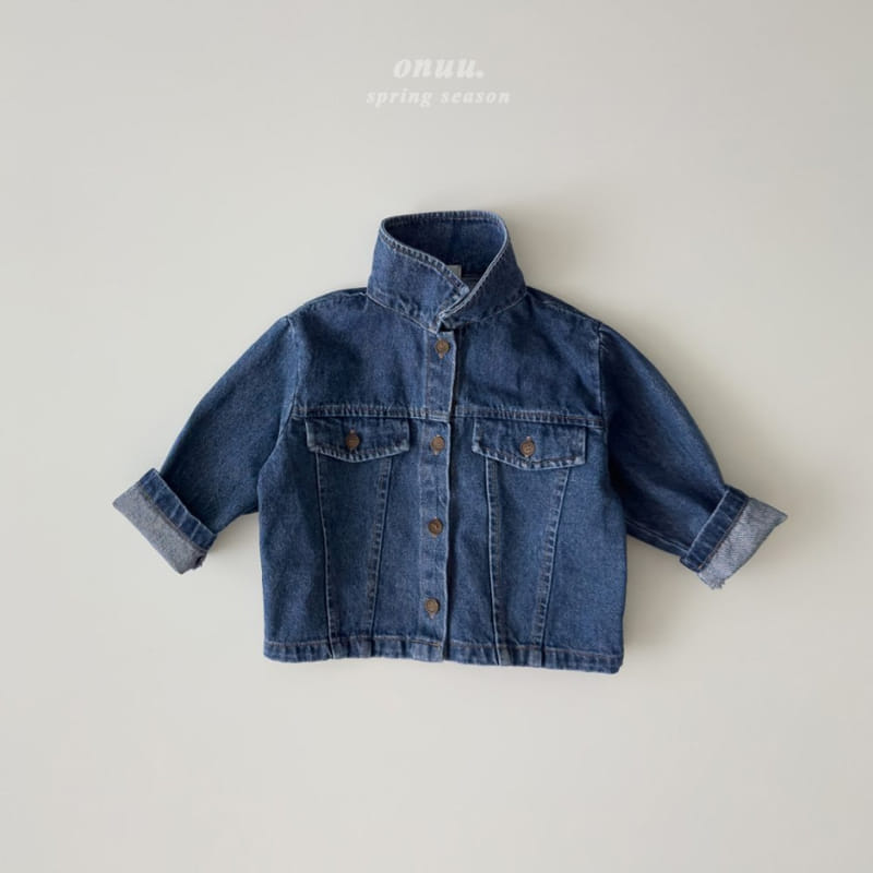 Onu - Korean Children Fashion - #childofig - Denim Shirt - 3