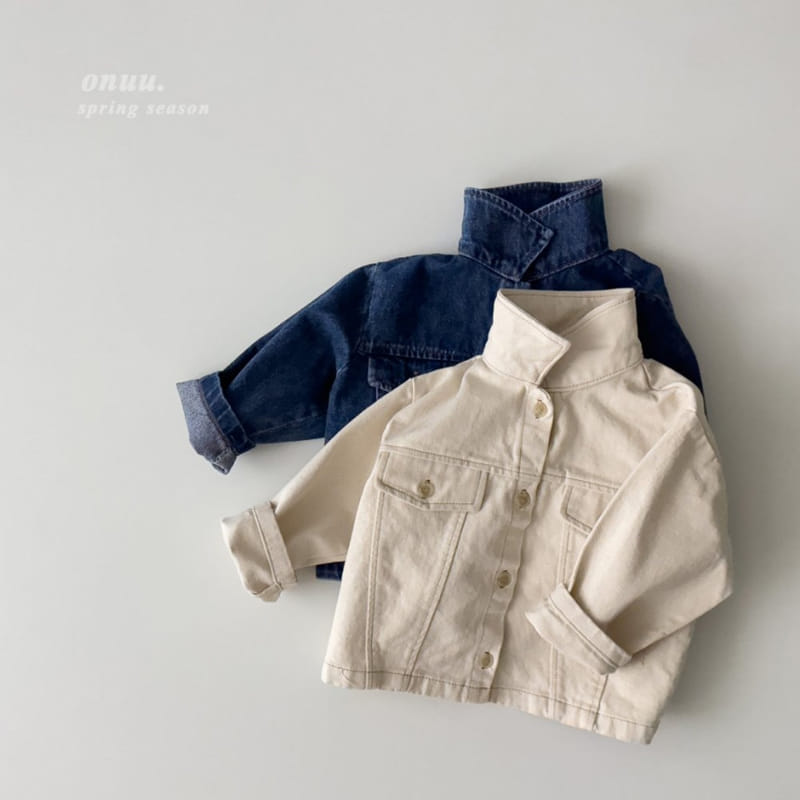 Onu - Korean Children Fashion - #designkidswear - Denim Shirt - 5