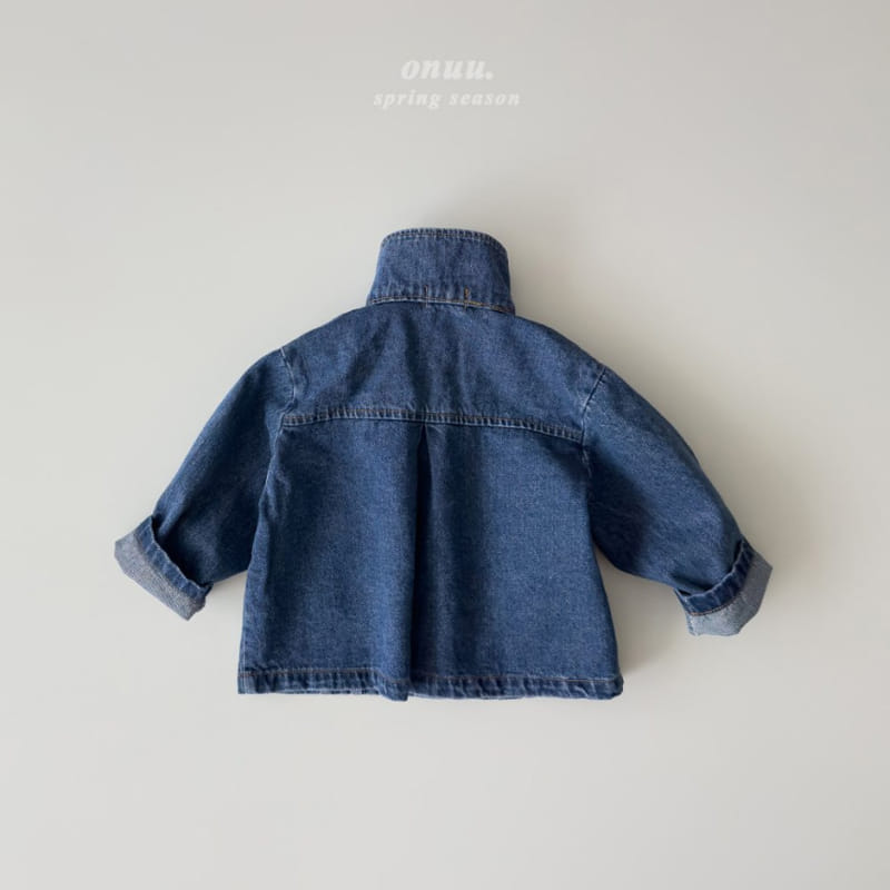 Onu - Korean Children Fashion - #fashionkids - Denim Shirt - 7