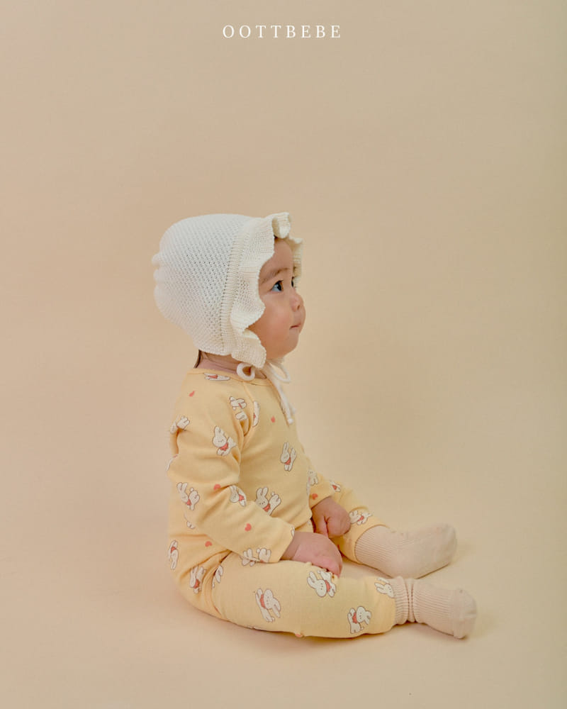 Oott Bebe - Korean Baby Fashion - #babyboutiqueclothing - Witty Body Suit Leggings Set - 5