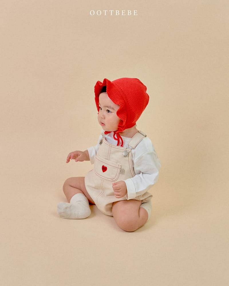 Oott Bebe - Korean Baby Fashion - #babyfashion - Dandy Denim Body Suit - 8