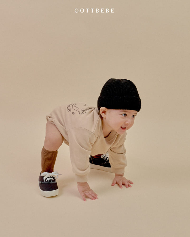 Oott Bebe - Korean Baby Fashion - #babyfashion - Easy Bear Body Suit - 10