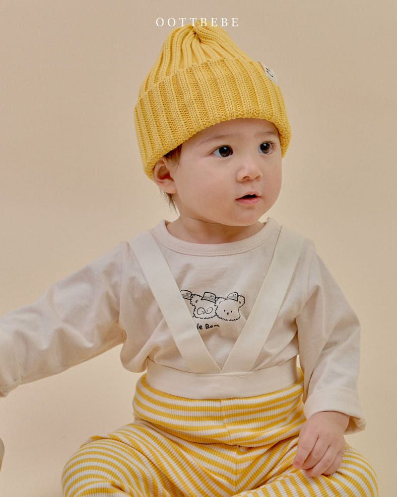 Oott Bebe - Korean Baby Fashion - #babyfashion - Bebe Triple Tee - 2