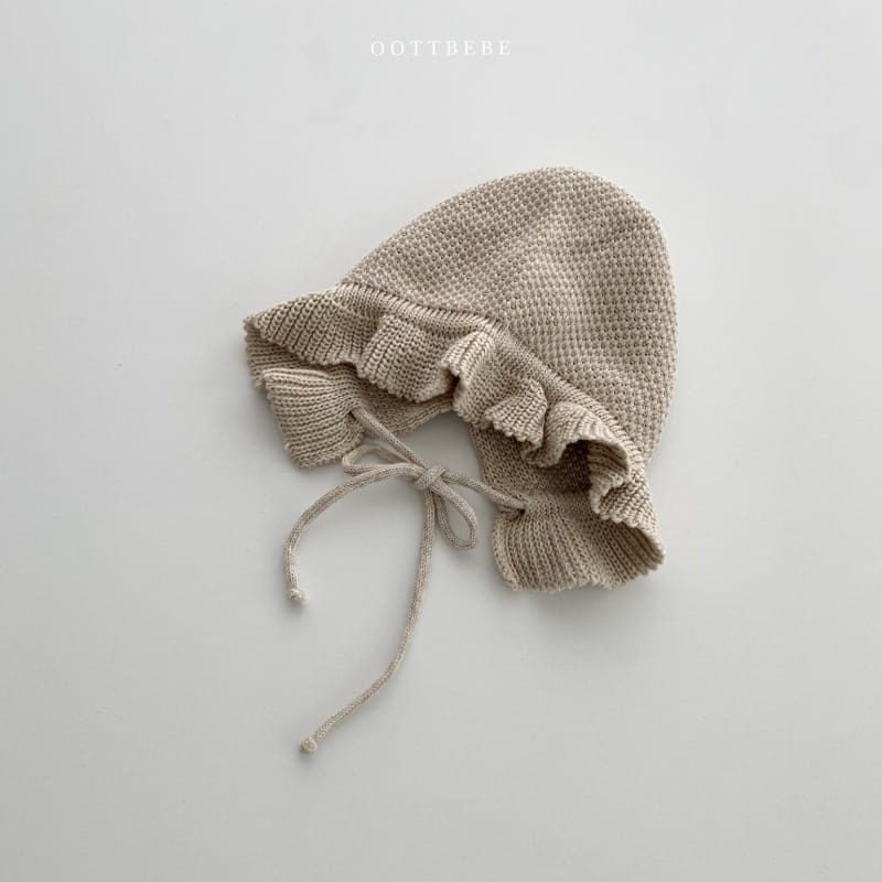 Oott Bebe - Korean Baby Fashion - #babyfever - Knit Bonnet - 2