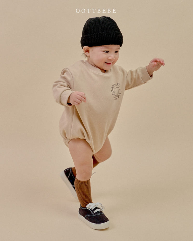 Oott Bebe - Korean Baby Fashion - #babyfever - Easy Bear Body Suit - 11
