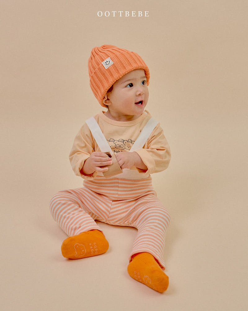 Oott Bebe - Korean Baby Fashion - #babyoninstagram - Bebe Triple Tee - 6