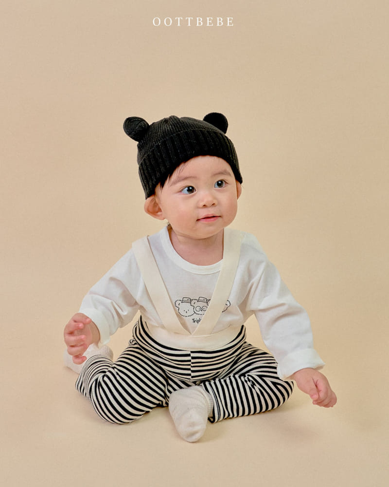 Oott Bebe - Korean Baby Fashion - #onlinebabyboutique - Bebe Triple Tee - 11