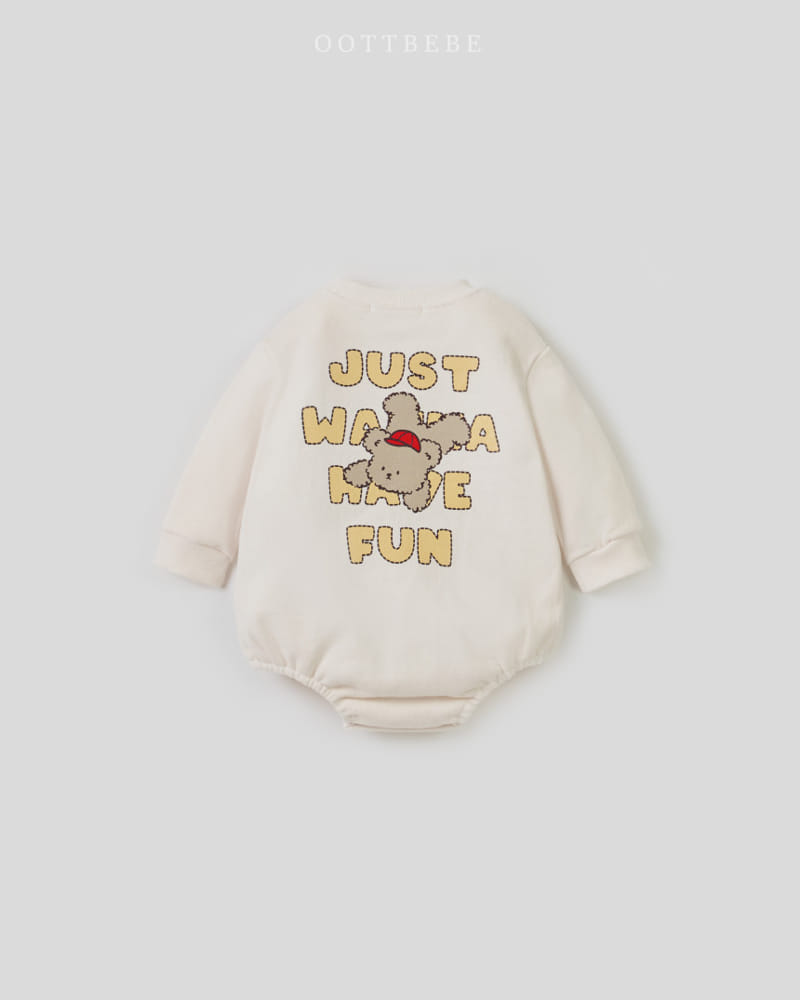 Oott Bebe - Korean Baby Fashion - #onlinebabyshop - Just Body Suit - 11