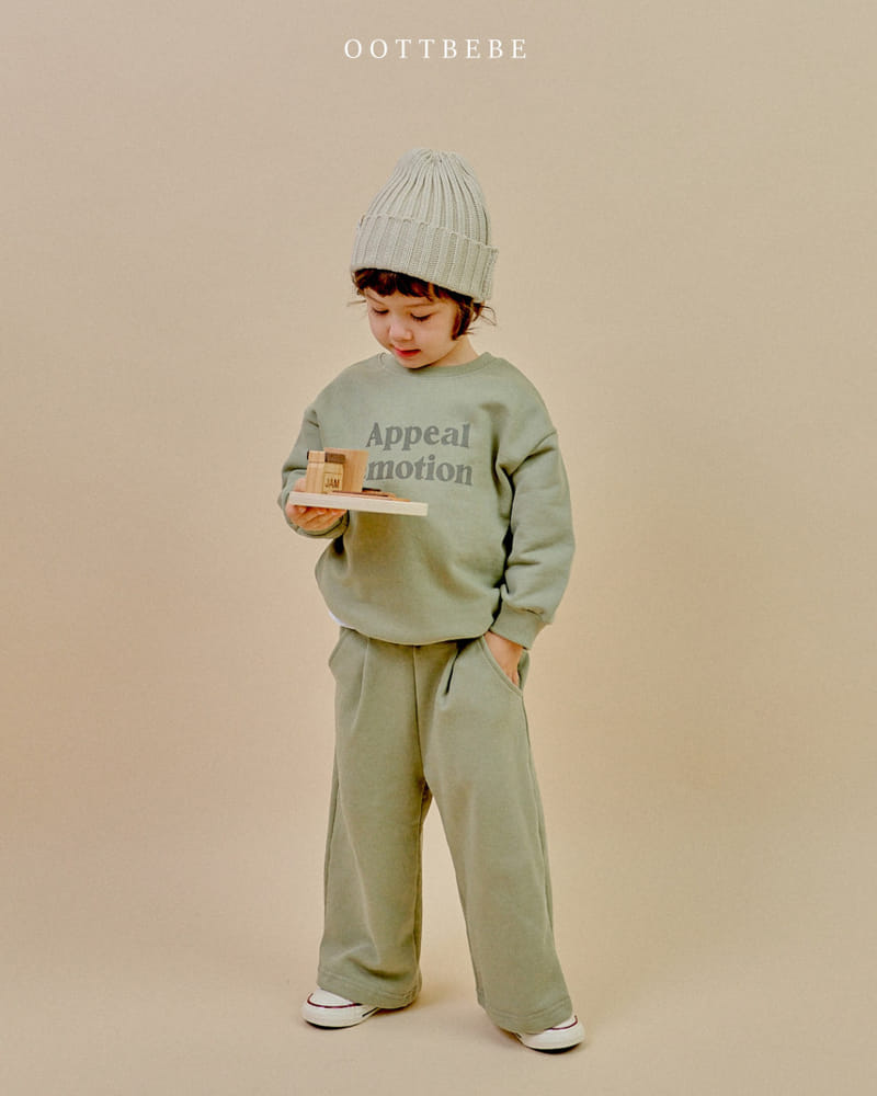 Oott Bebe - Korean Children Fashion - #childrensboutique - Appeal Sweatshirt With Mom - 7