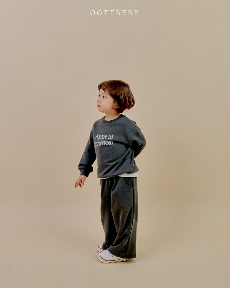 Oott Bebe - Korean Children Fashion - #discoveringself - Appeal Sweatshirt With Mom - 9