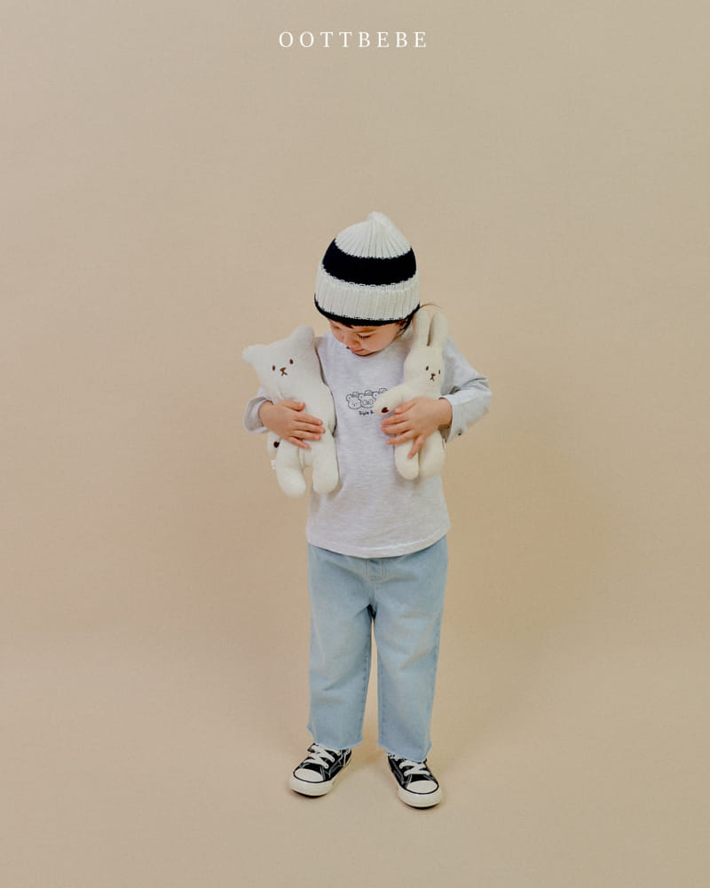 Oott Bebe - Korean Children Fashion - #kidsshorts - Cool Denim Pants - 7