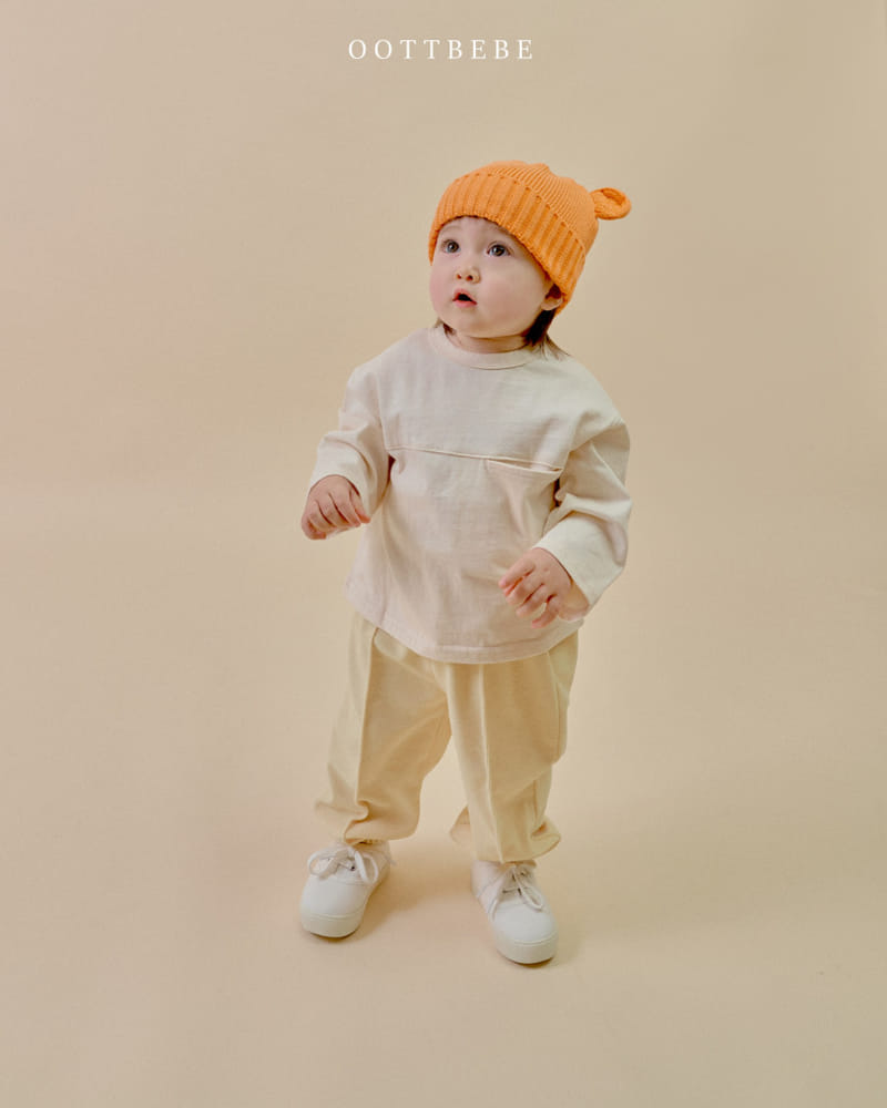 Oott Bebe - Korean Children Fashion - #kidsshorts - Slow Pocket Tee - 3