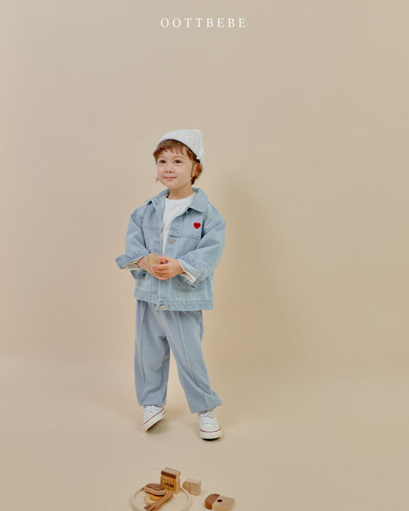 Oott Bebe - Korean Children Fashion - #kidzfashiontrend - Daisy Pintuck Pants - 9