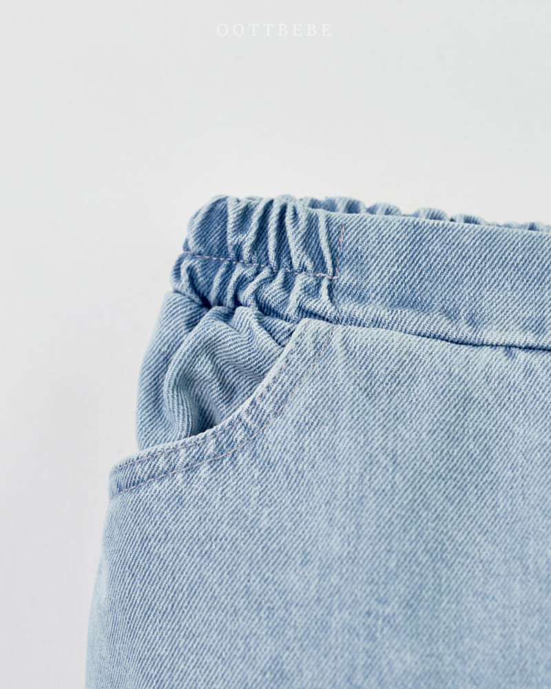 Oott Bebe - Korean Children Fashion - #littlefashionista - Cool Denim Pants - 11