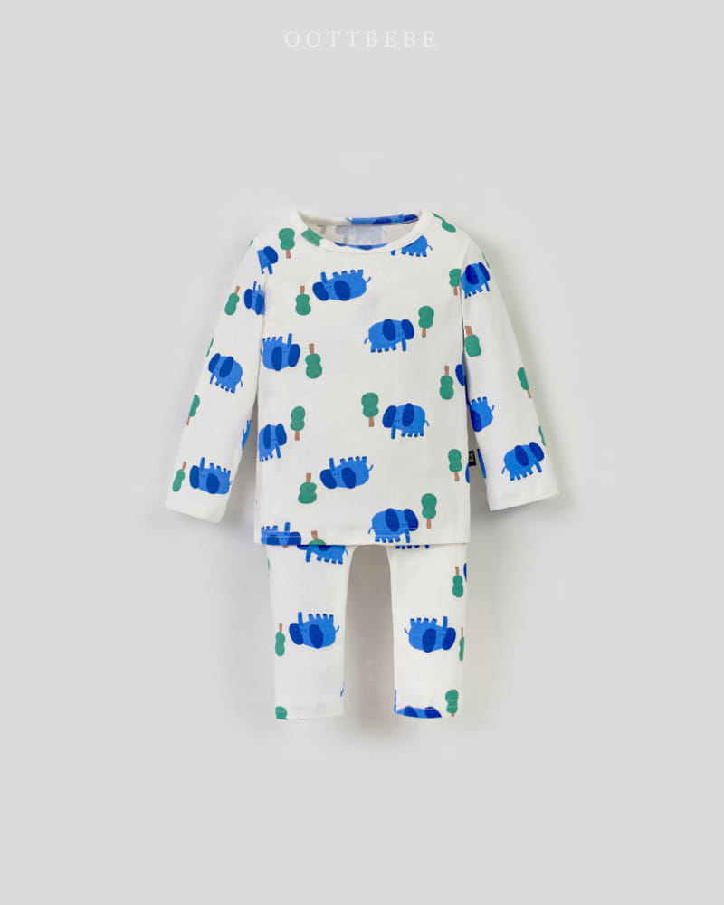 Oott Bebe - Korean Children Fashion - #minifashionista - Elephant Easywear - 2