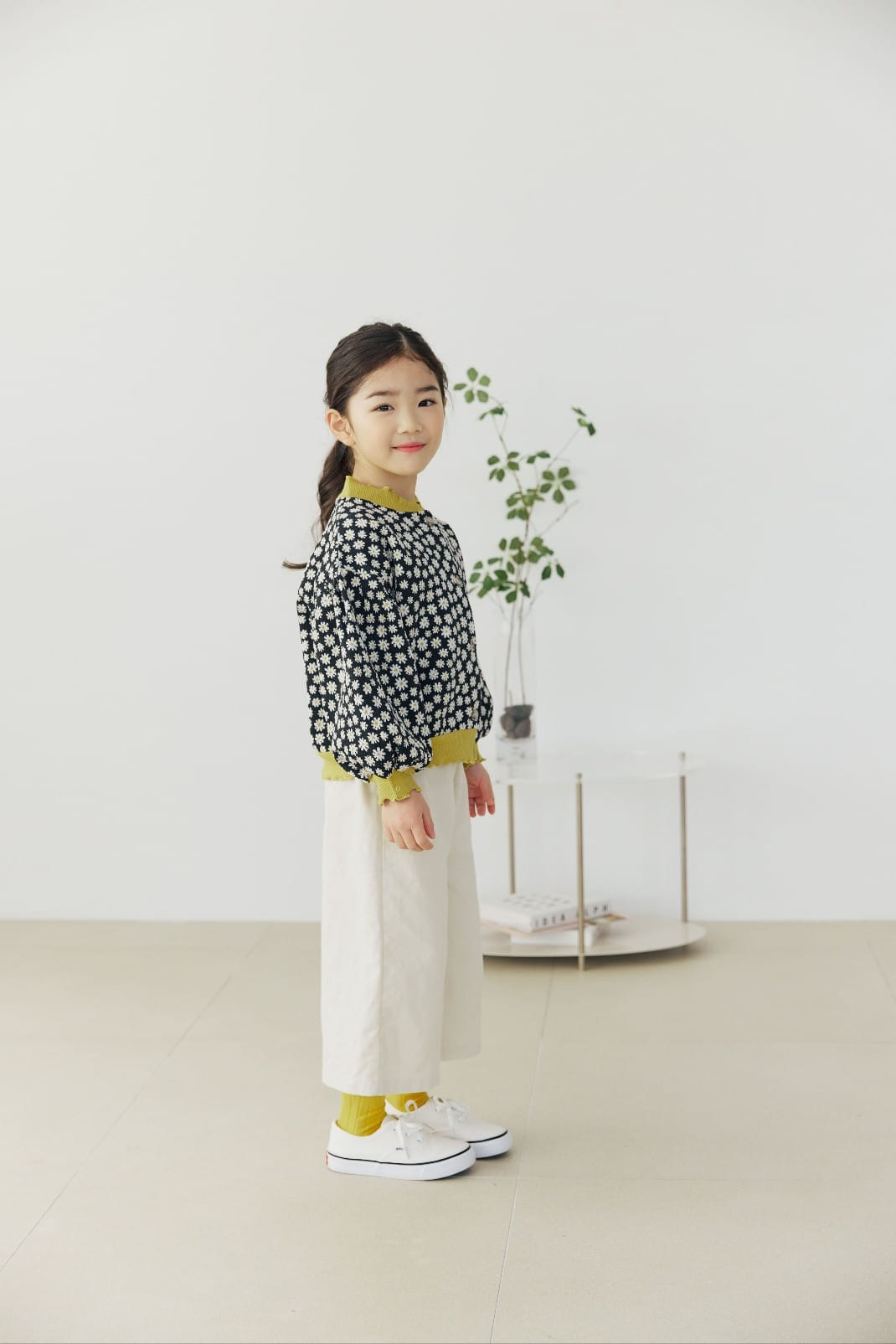 Orange Mom - Korean Children Fashion - #Kfashion4kids - Daisy Cardigan With Mom  - 2
