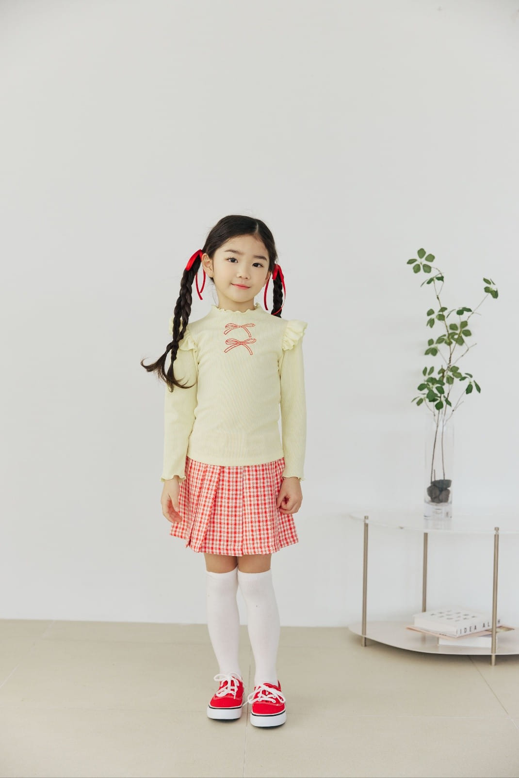 Orange Mom - Korean Children Fashion - #childofig - Ribbon Wing Ta lock Tee - 7