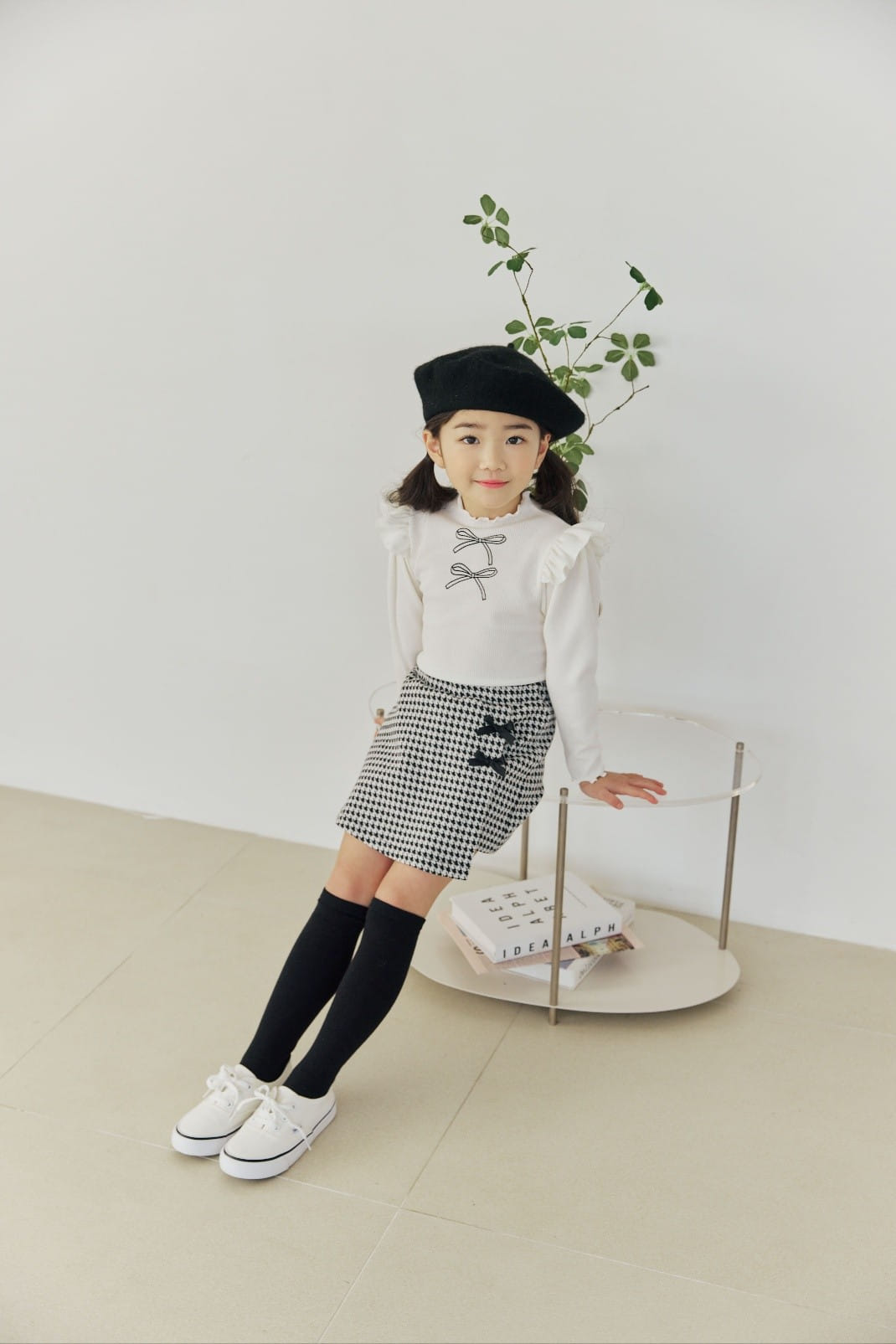 Orange Mom - Korean Children Fashion - #childofig - Ribbon Skirt Pants - 6