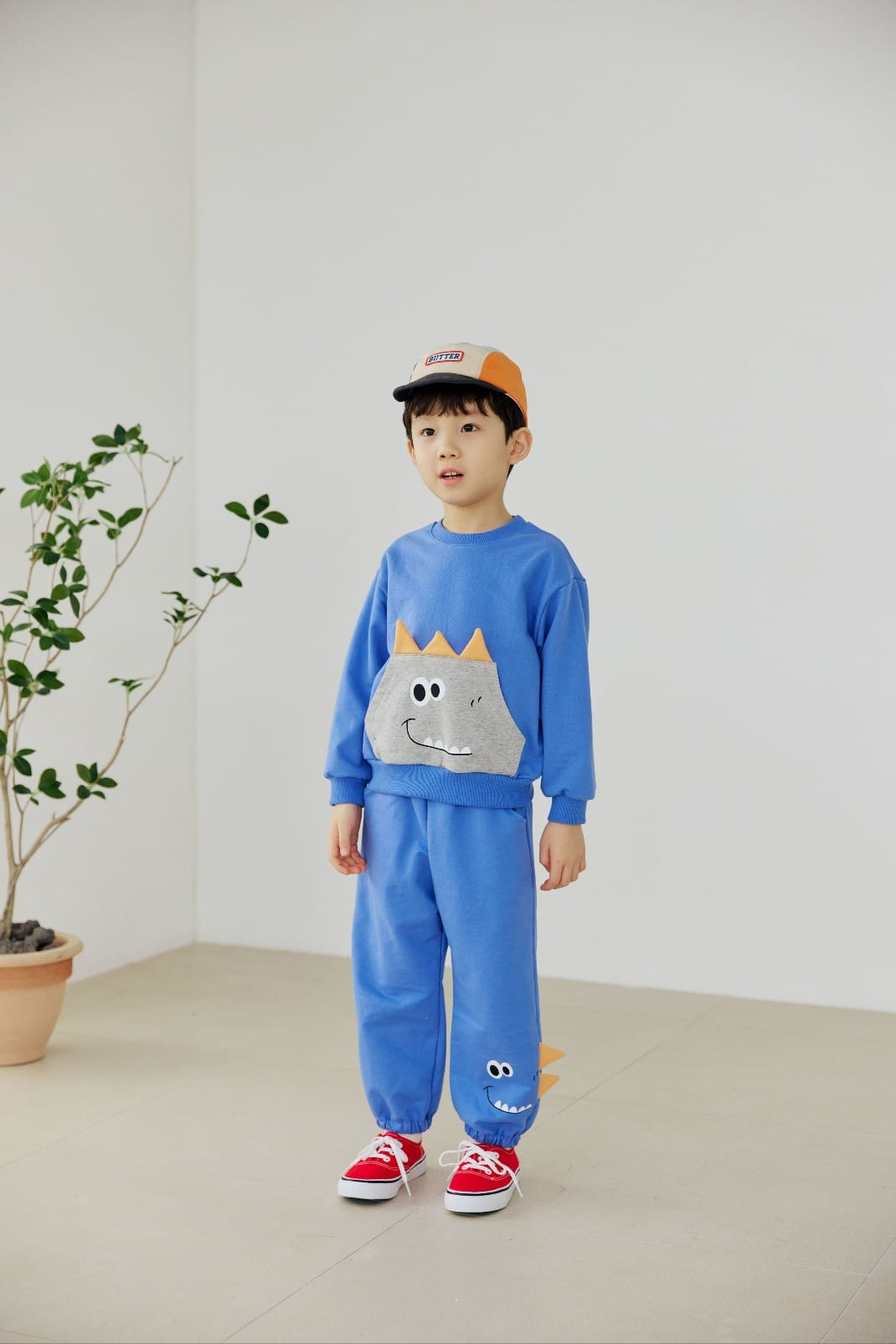 Orange Mom - Korean Children Fashion - #childofig - Bbul Dinosaur Pants