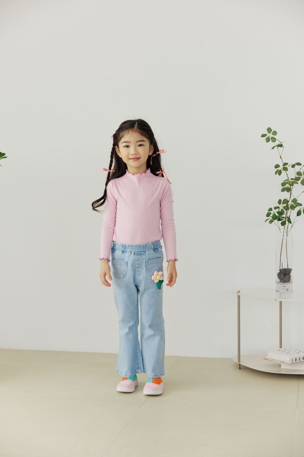 Orange Mom - Korean Children Fashion - #prettylittlegirls - Intalock Tee - 4