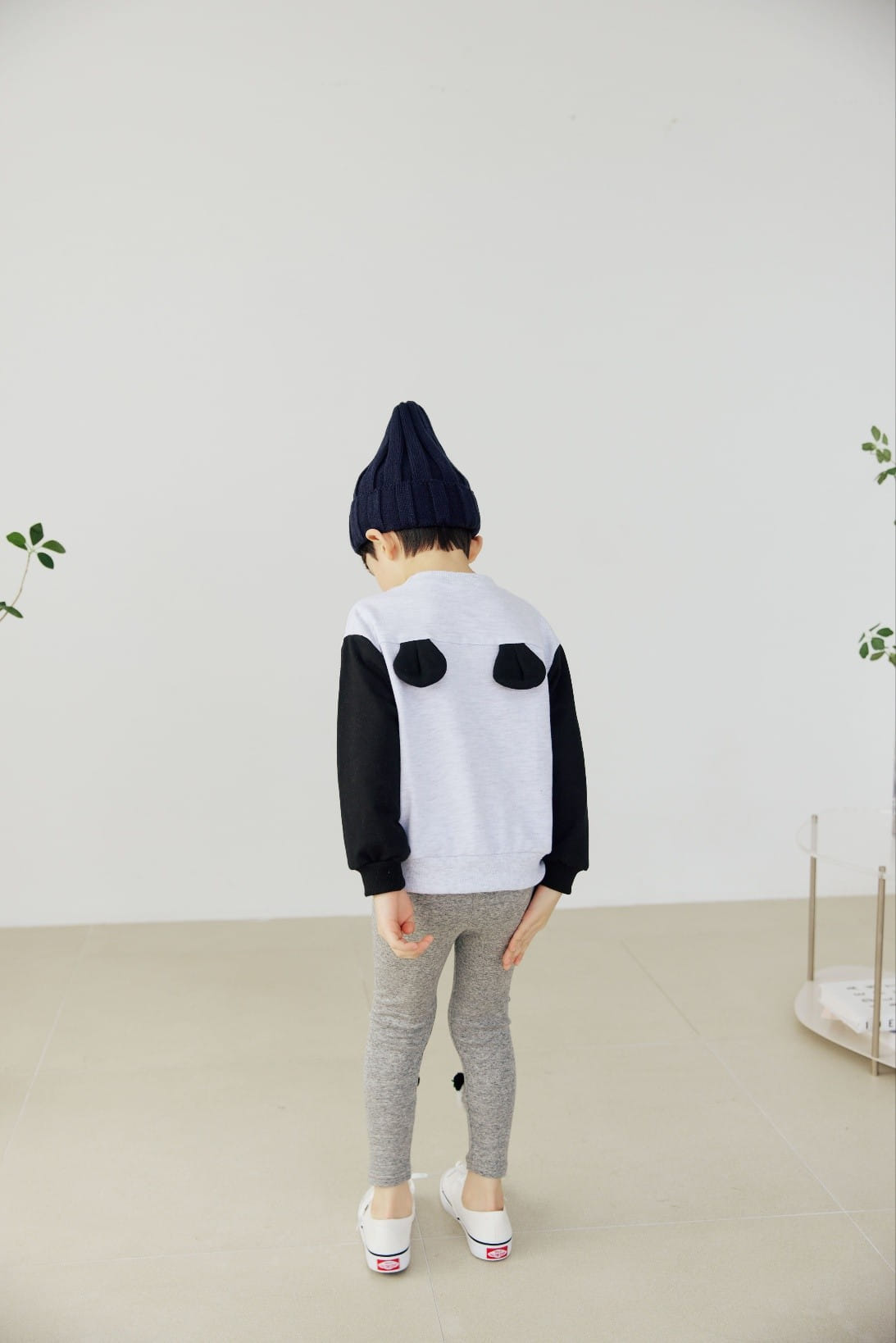 Orange Mom - Korean Children Fashion - #childofig - Panda Sweatshirt - 2