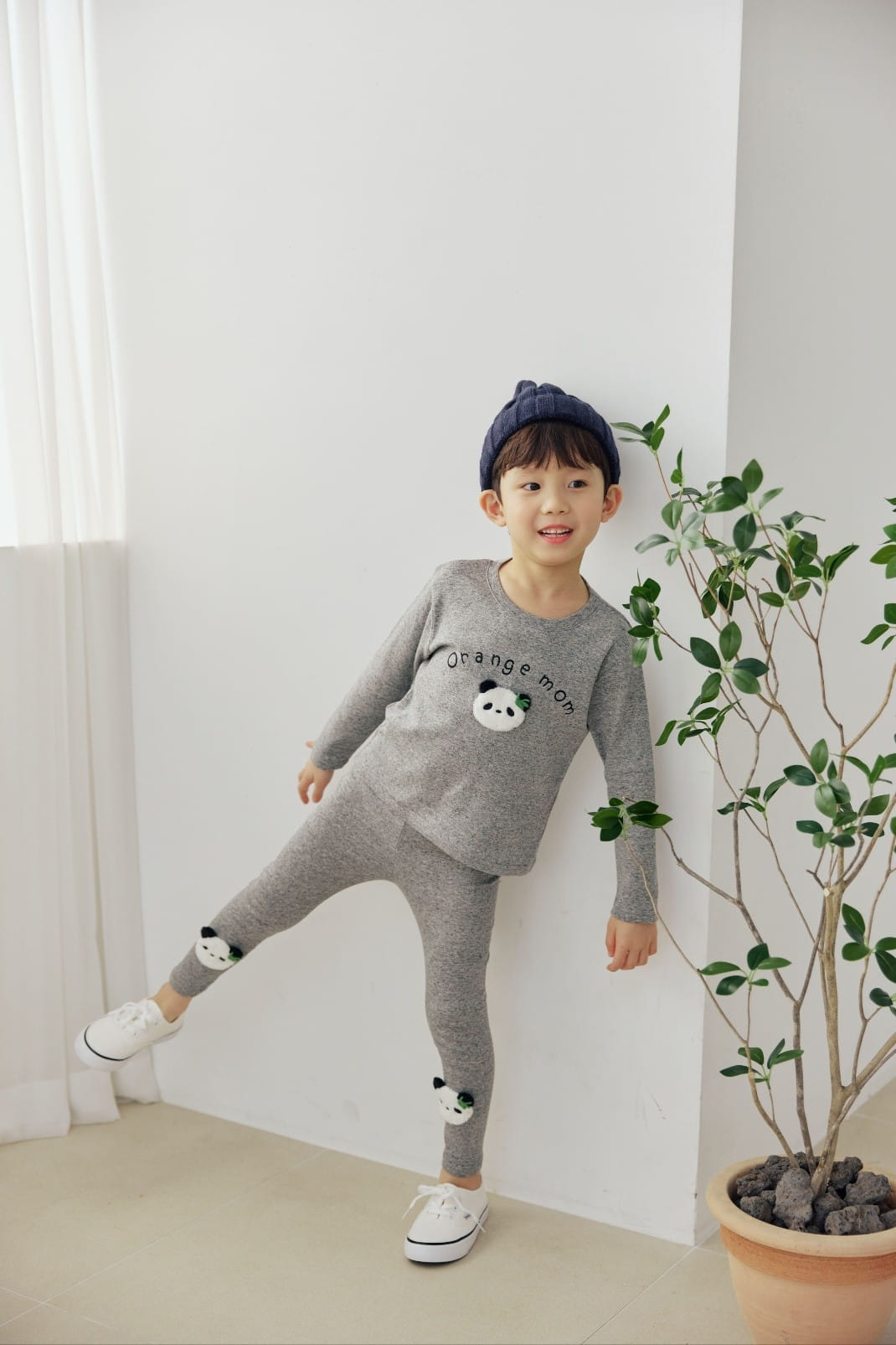 Orange Mom - Korean Children Fashion - #childofig - Fraise Motive Tee