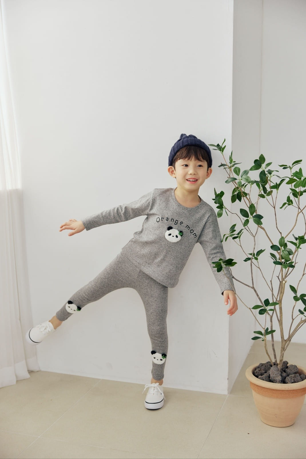 Orange Mom - Korean Children Fashion - #childofig - Fraise Motive Tee - 2