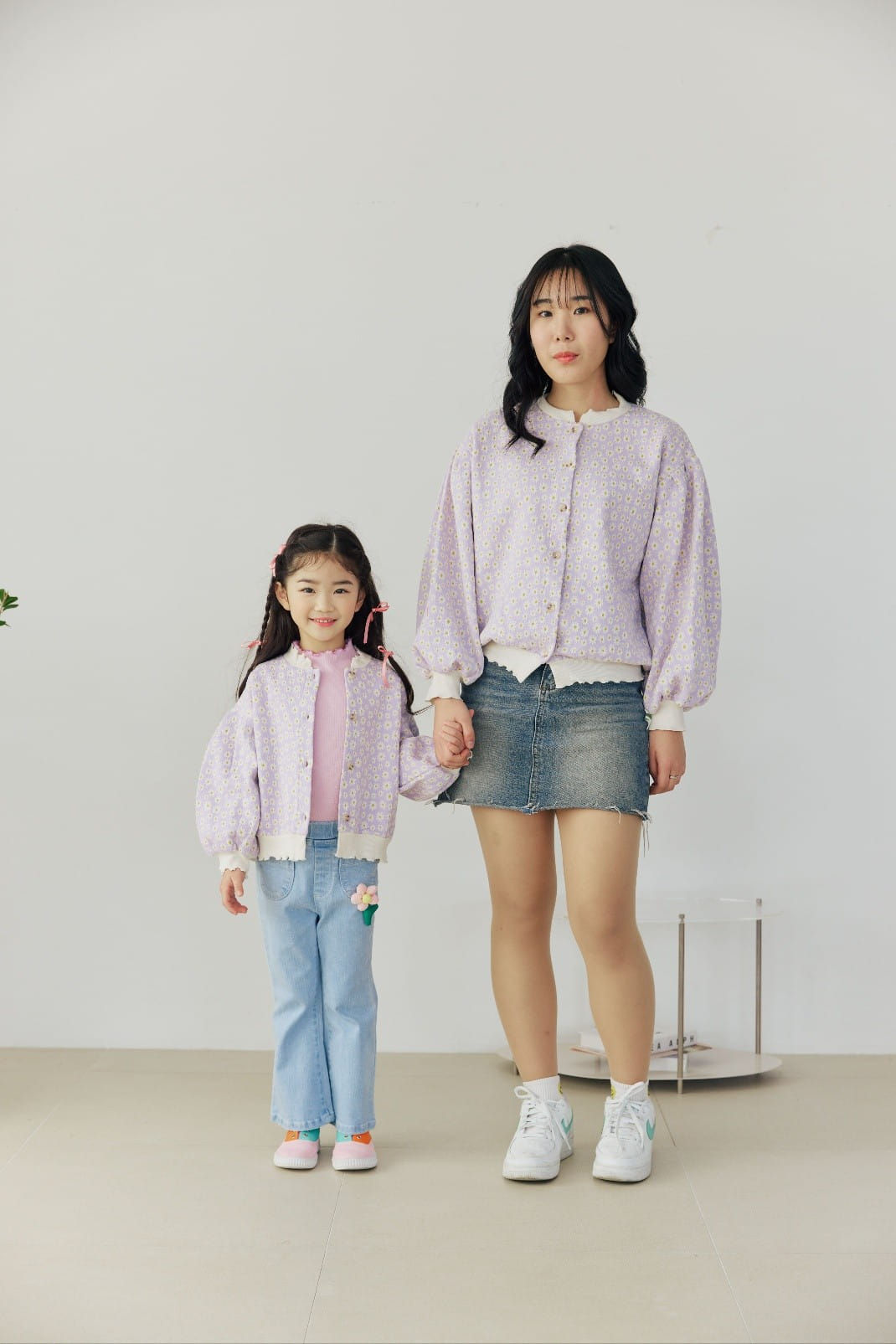 Orange Mom - Korean Children Fashion - #childofig - Daisy Cardigan With Mom  - 10
