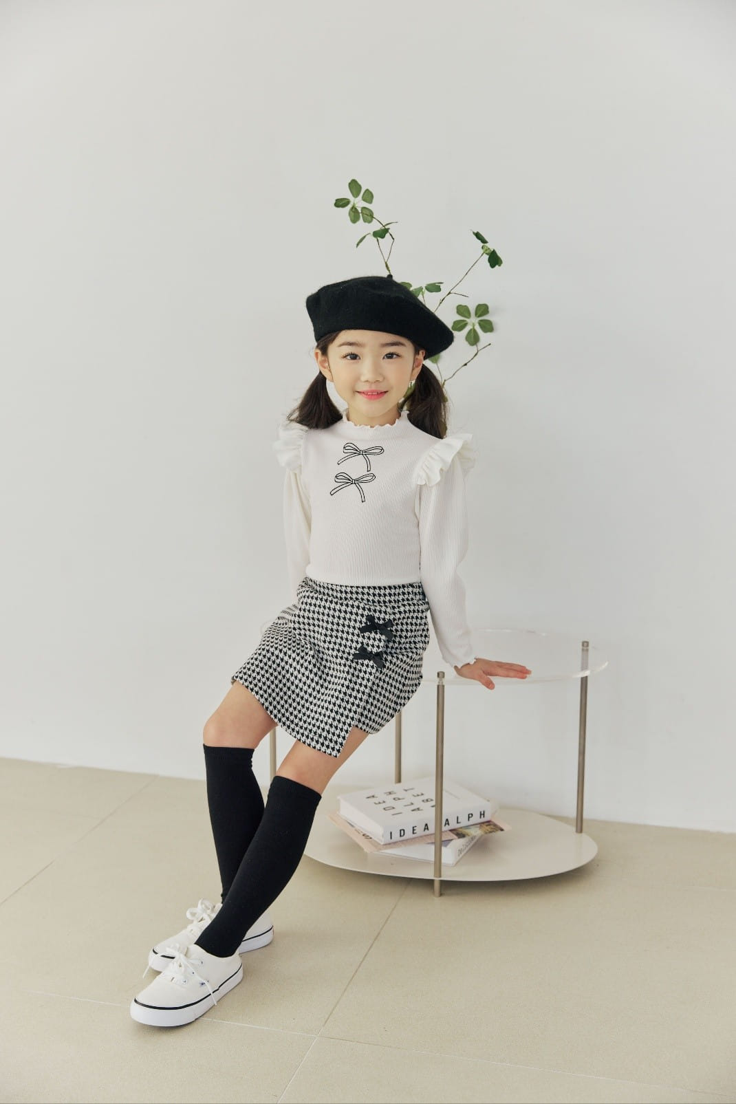 Orange Mom - Korean Children Fashion - #childrensboutique - Ribbon Skirt Pants - 7