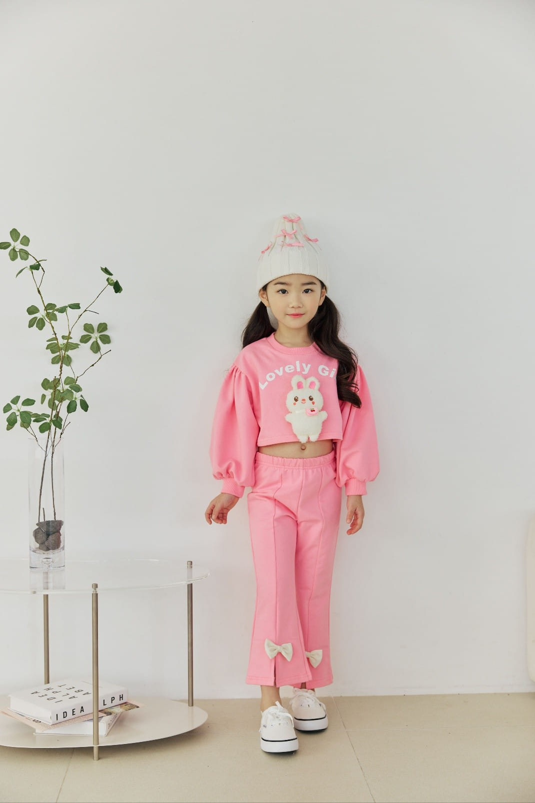 Orange Mom - Korean Children Fashion - #childofig - Ribbon Flares Pants - 4