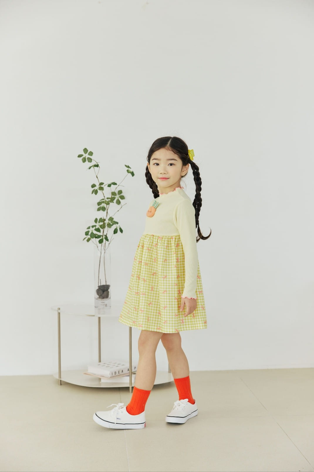 Orange Mom - Korean Children Fashion - #designkidswear - Intalock One-Piece