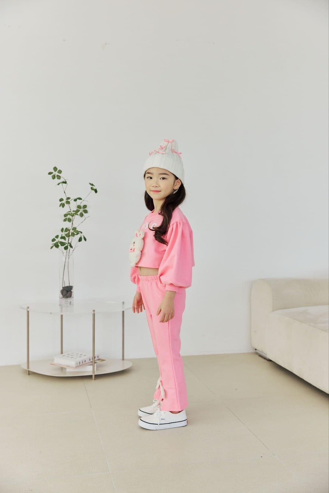 Orange Mom - Korean Children Fashion - #discoveringself - Ribbon Flares Pants - 6