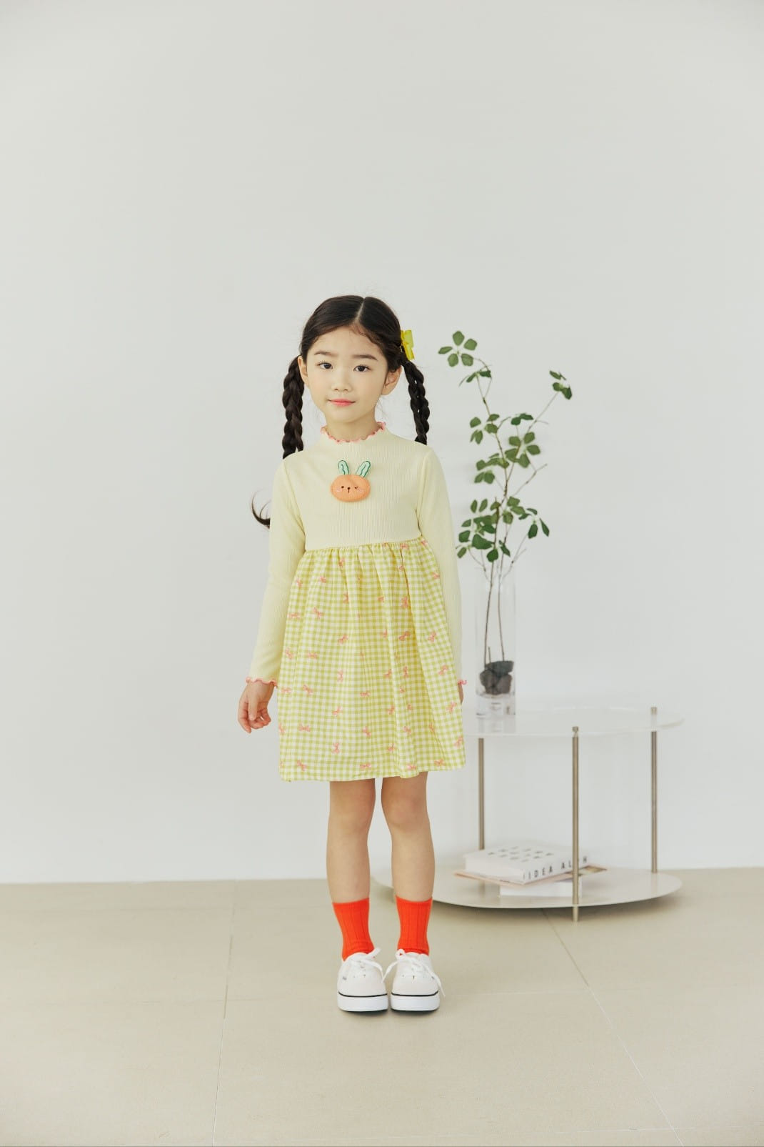 Orange Mom - Korean Children Fashion - #discoveringself - Intalock One-Piece - 2
